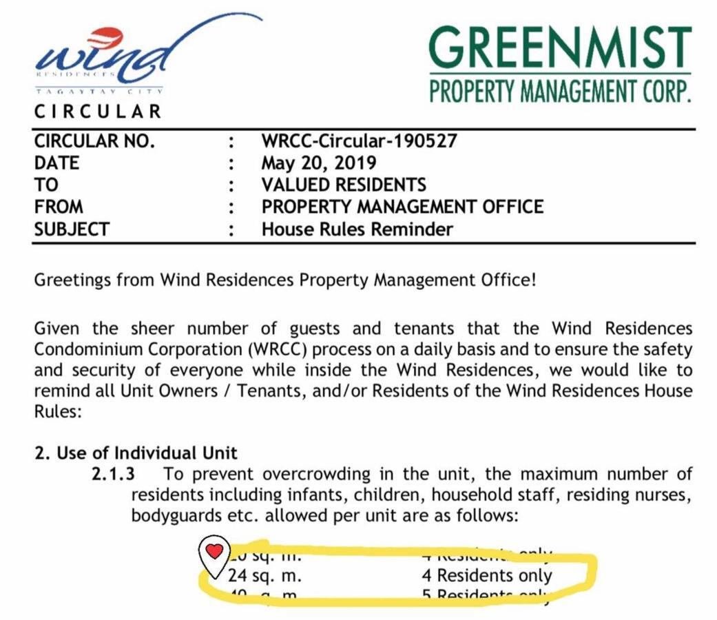 Sabina'S Place Wind Residences Tagaytay Tagaytay City Ngoại thất bức ảnh